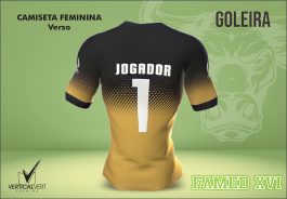 Camiseta Feminina Goleira – INTERPERÍODOS – FAMED XVI